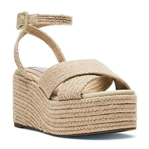 Steven New York Shoes - NWOB Steven New York Ramey Espadrille Platform Wedge Sandal Size 10 (MSRP $130)